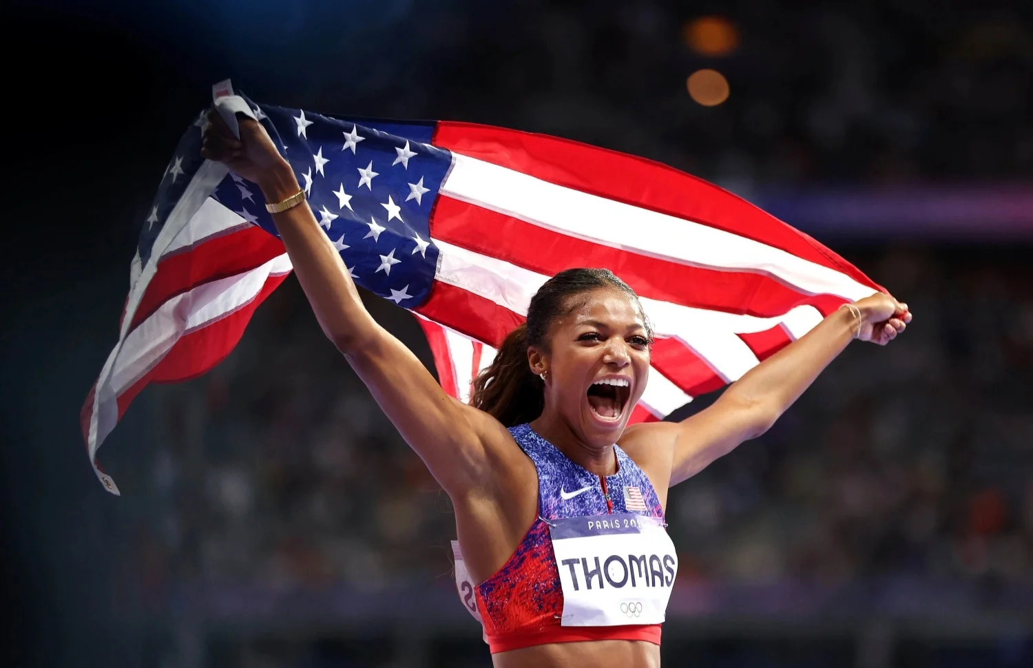 Gabby Thomas Narrowly Defeated at Record-Breaking Athlos NYC Event