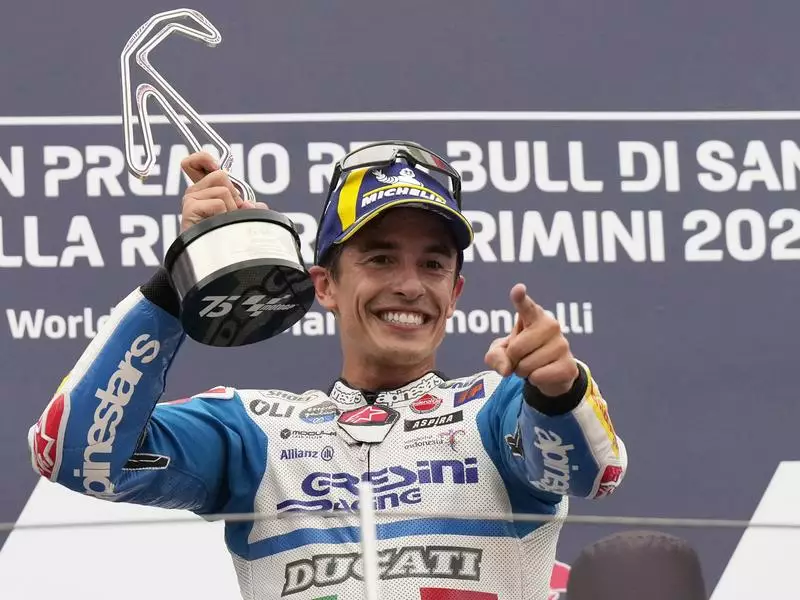 Moto GP: Marc Márquez wins San Marino Grand Prix