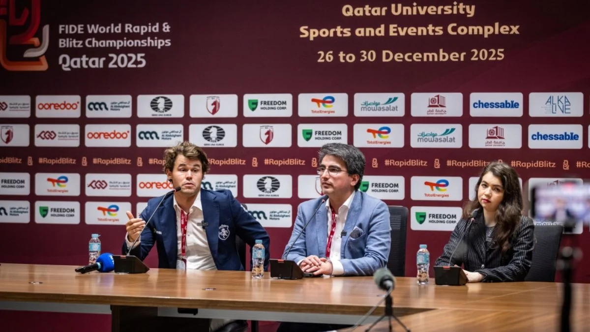 FIDE Rapid Chess 2025: Magnus Carlsen And Aleksandra Goryachkina Claim Titles